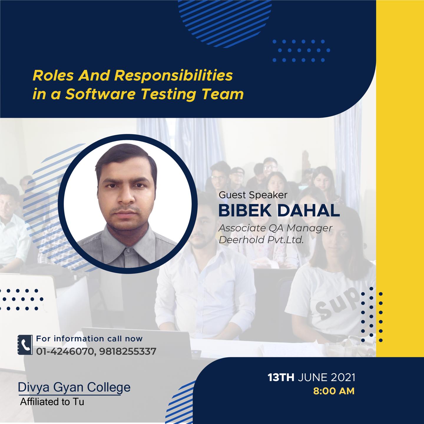 Digital Marketing Workshop at WRC College, Pokhara